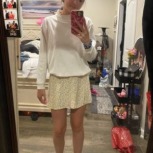 Hollister Floral Skirt